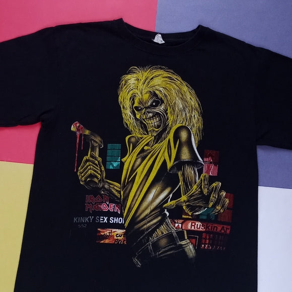 RARE Official Iron Maiden England 2012 North American Tour T-Shirt