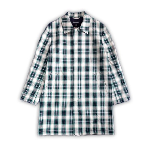 Club Monaco PLAID MAC COAT Button-down Pea Coat