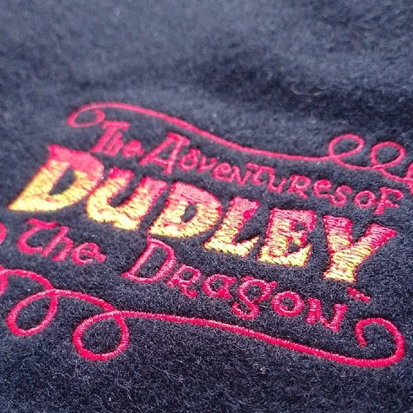 RARE Vintage 1990s The Adventures Of Dudley The Dragon Varsity Jacket