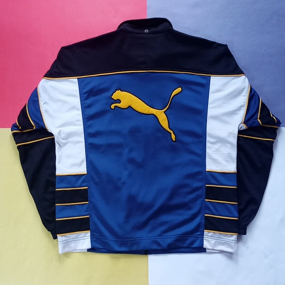 Vintage 90s PUMA Big Logo Track Style Jacket Unisex