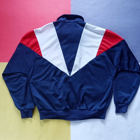 Vintage 90s Nike Track Style Jacket Unisex Grey Tag