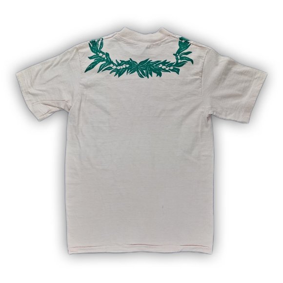 Vintage 1980s Hawaii Hui O Laka Kobe'e Museum Kaua'i Single Stitch T-Shirt Wrap