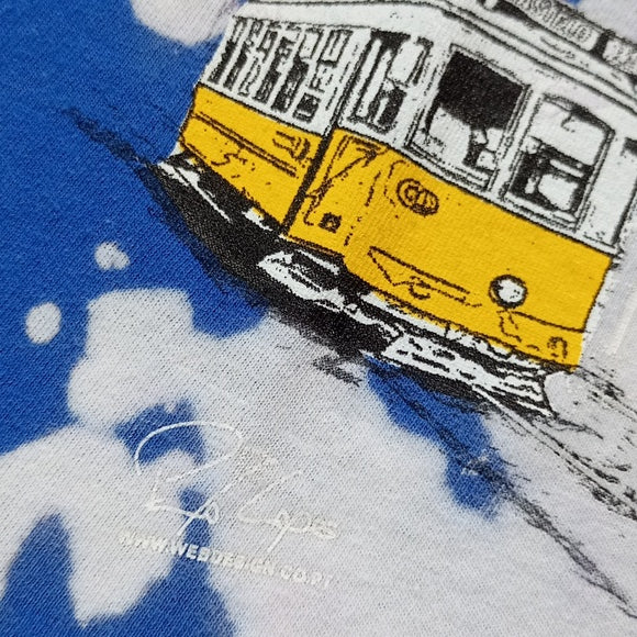 Portugal Tie Dye Graphic Tourist Tee T-Shirt Unisex