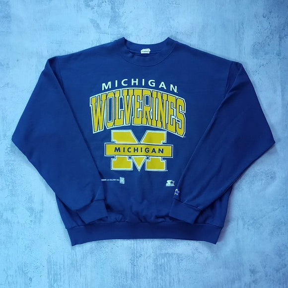 Vintage 1993 Started Michigan Wolverines Crewneck Sweater UNISEX
