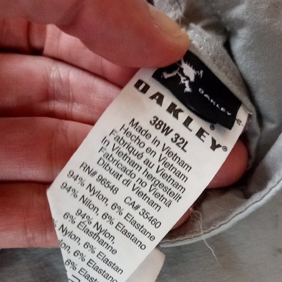 Oakley Men's Gray BAGGY Pants UNISEX STREETWEAR