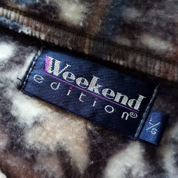 Vintage Weekend Edition Fleece Camping Sweater