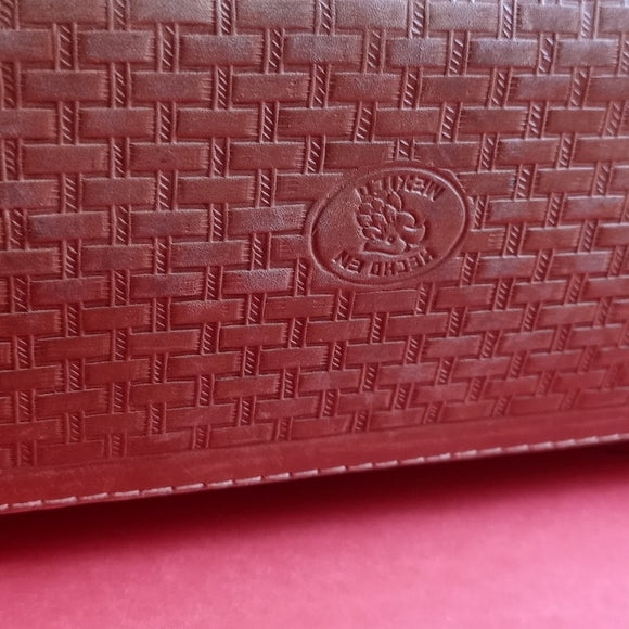 Vintage 1960s MONT ABUR Leather Tooled Purse