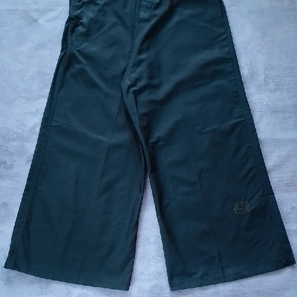 Vintage 90s Big Baggy SNUG INDUSTRIES Dark Green Wide-Leg Pants