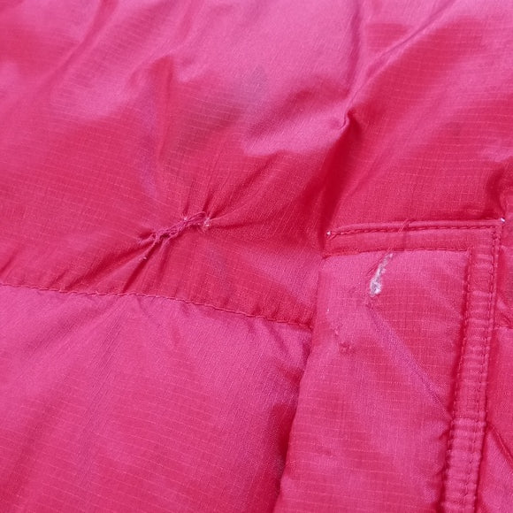 Vintage 90s Tommy Hilfiger Goose Down Puffer Jacket RED