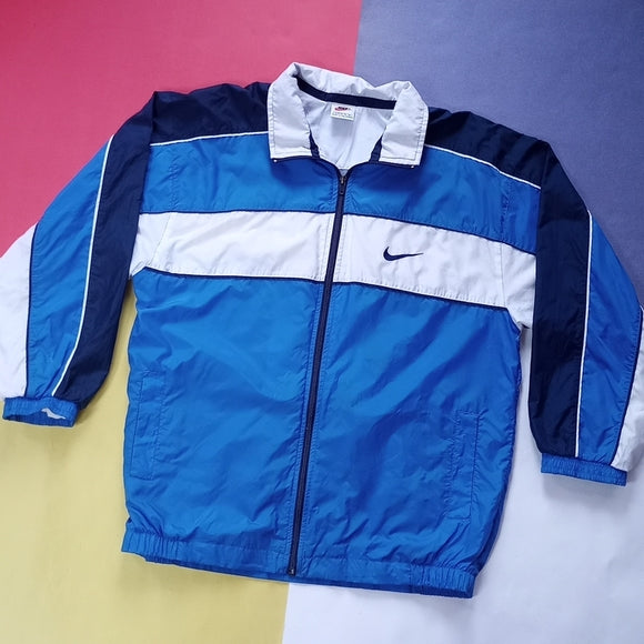 Vintage 1990s Nike Grey Tag Windbreaker Jacket UNISEX