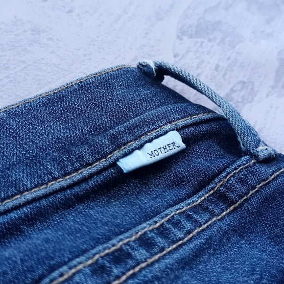 MOTHER The Rascal Women's Jeans Here Kitty Kitty