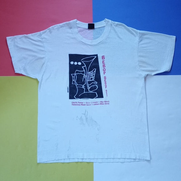 Vintage Jazz Bebop Bebop Dizzy Gillespie Miles Davis Charlie Parker Tee