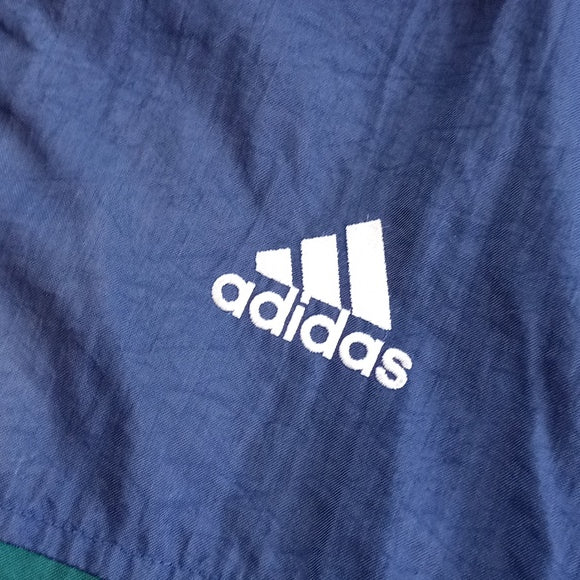 Vintage 90s Adidas Blue/Green Essential Winter Jacket