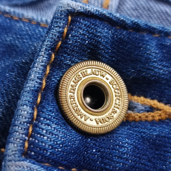 Scotch & Soda Skim AMS Blauw Favorite Denim Jeans