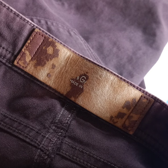 Dolce & Gabbana Denim Jeans Maroon Stretch TP-G654MT