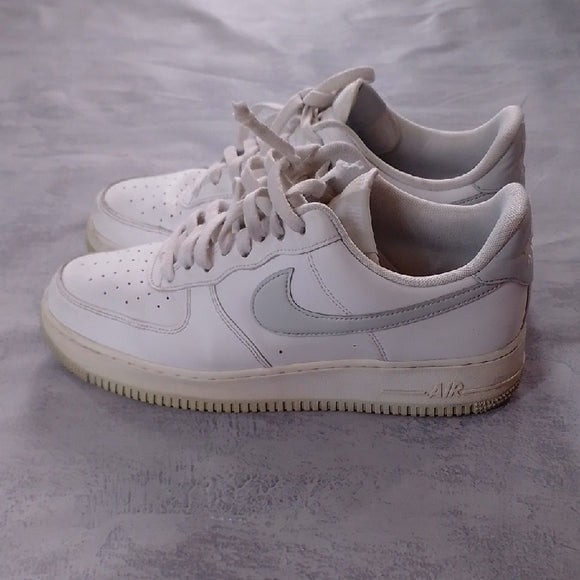 2021 Men’s Nike Air Force 1 '07 White Pure Platinum - DC2911 100 SHOES SIZE 10.5