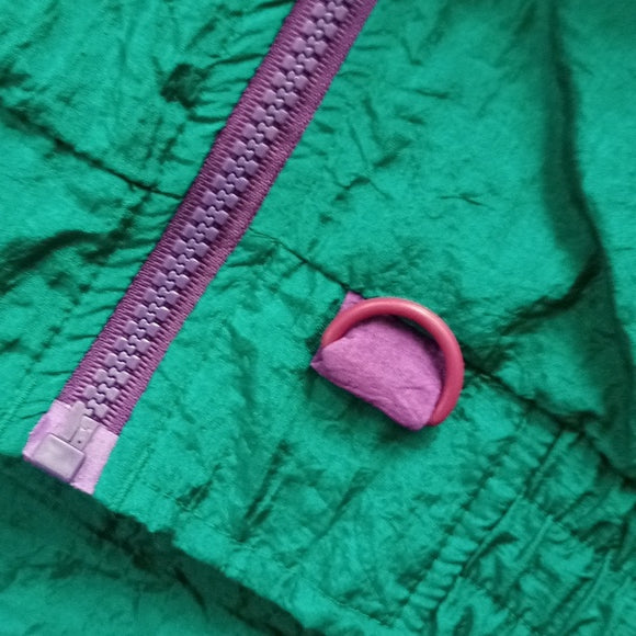 Women's Vintage 90s Funk Aunt Viv Windbreaker Jacket