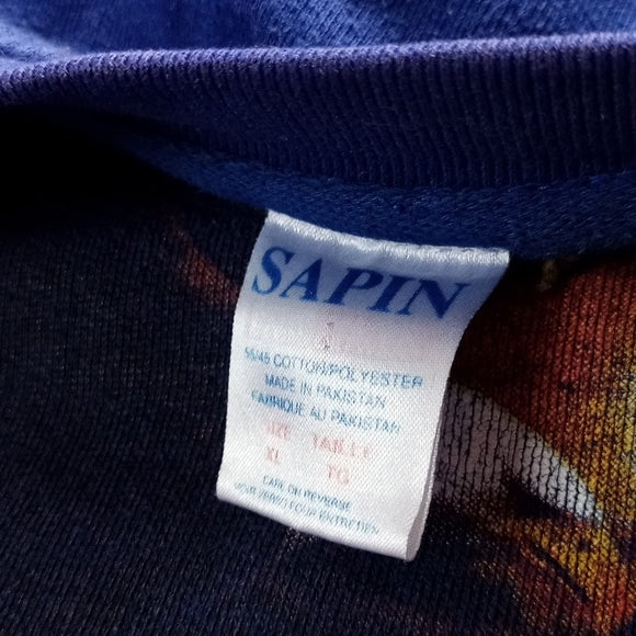 Vintage 90s TRUE NORTH Bald Eagle Wildlife Collections Crewneck Sweater