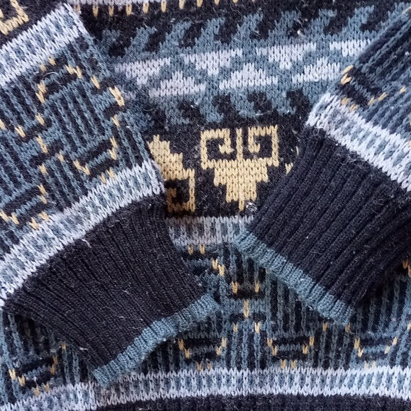 Vintage 90s Funk Dad Grandpa Sweater Crewneck Sweater Celebrity Club