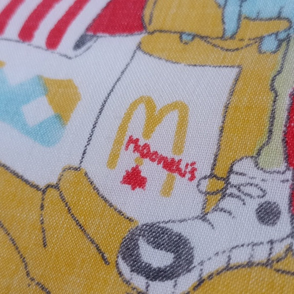 Vintage 1978 Boom Box Benny's "Golden Arches" Custom Patchwork Shorts – UNISEX