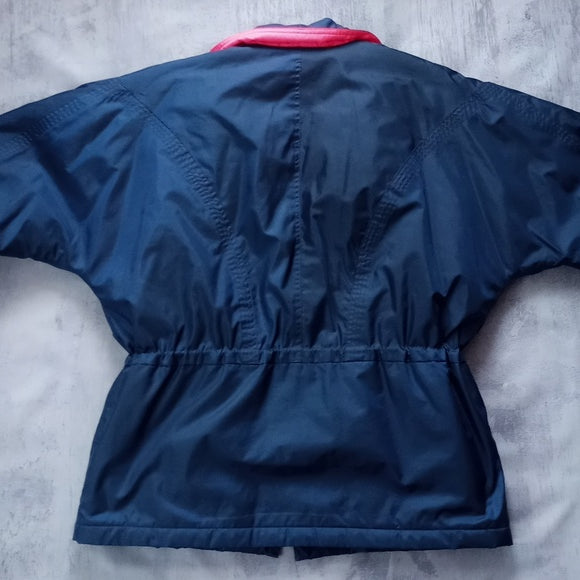Vintage 90s Blue/Pink Essential Ski Jacket Entrant Fabric
