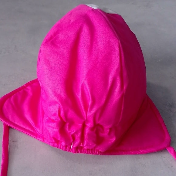 Rare Vintage 90s Disney Beauty and the Beast Pink Winter Cap/Hat