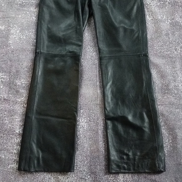Leather Danier Baggy Flare Pants STYLE NO. 30146
