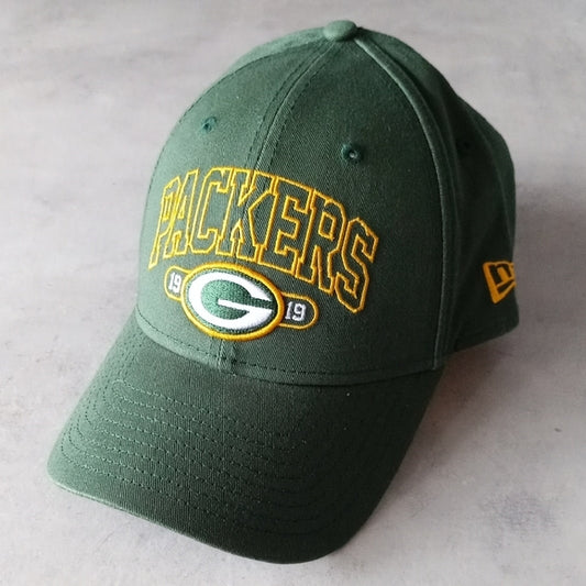 NWOT Green Bay Packers New Era 9FORTY Adjustable Hat- Green - Snapback NWOT