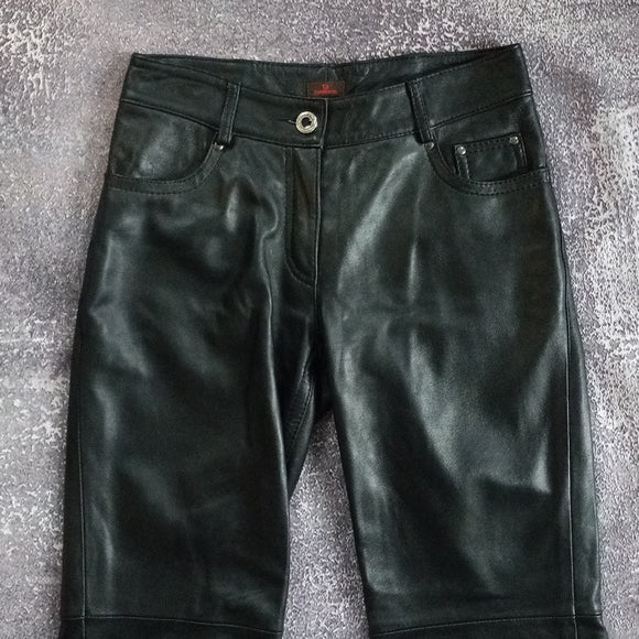 Leather Danier Baggy Flare Pants STYLE NO. 30146
