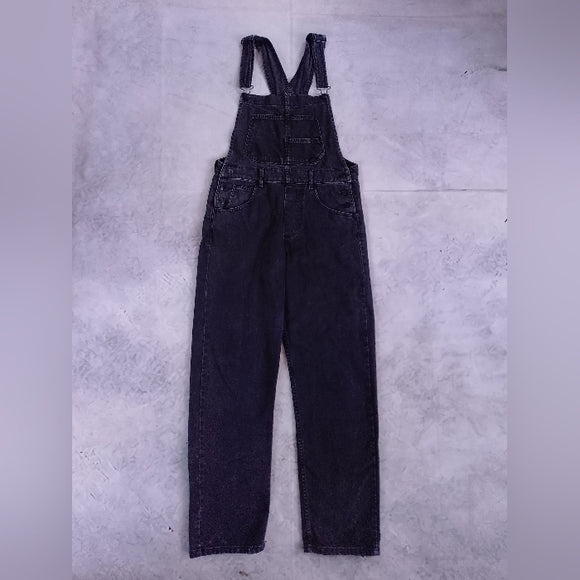 WE THE FREE BLACK Denim Overalls Workwear