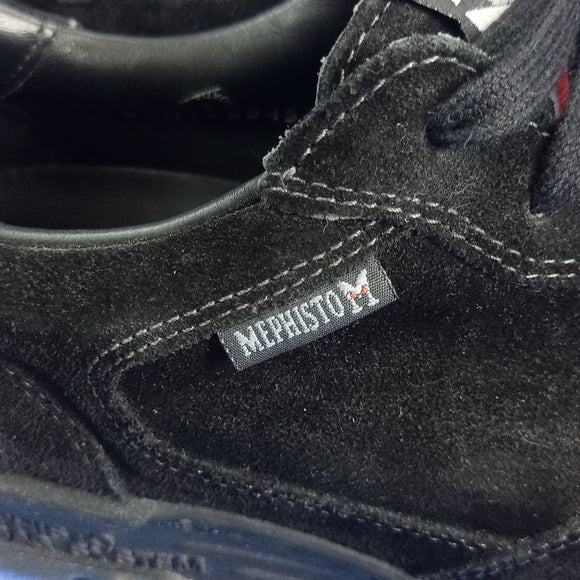 MEPHISTO WOMEN'S BLACK NIKITA SNEAKER