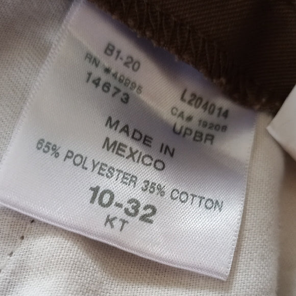 UPS UNIFORM PANTS WEAR GUARD BROWN WOMENS