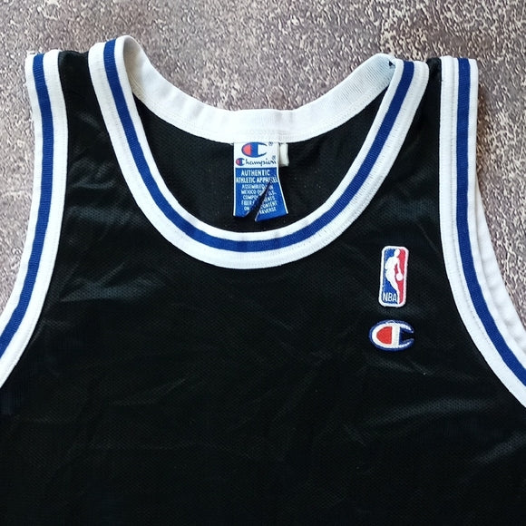 Vintage 90s BLANK Orlando Magic Champion Black Basketball Jersey