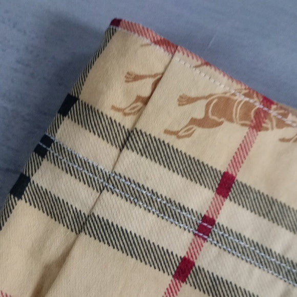 Limited Edition Reworked Vintage 'Burberry' Boom Box Benny Unisex Shorts