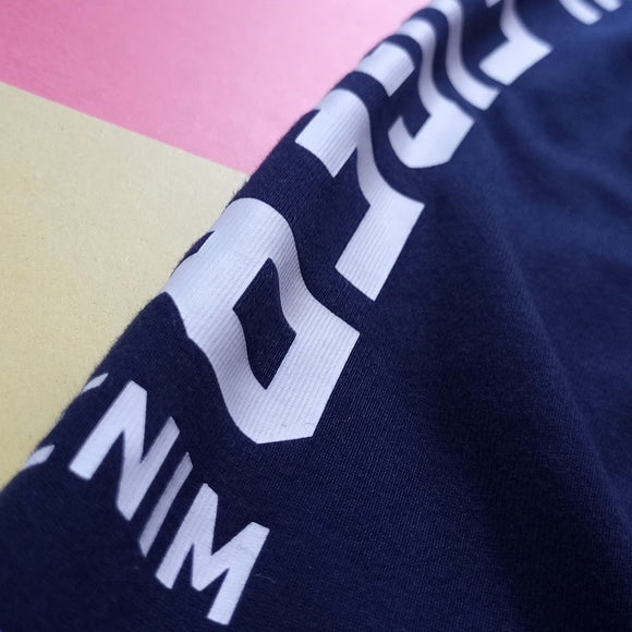 Tommy Hilfiger Denim Patched Big Print Long Sleeve T-Shirt Yellow
