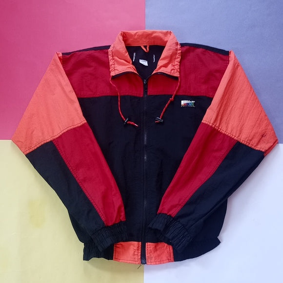 Vintage 90s Voit Equipment Colour Block Fresh Prince Aunt Viv Windbreaker Jacket