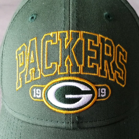 NWOT Green Bay Packers New Era 9FORTY Adjustable Hat- Green - Snapback NWOT