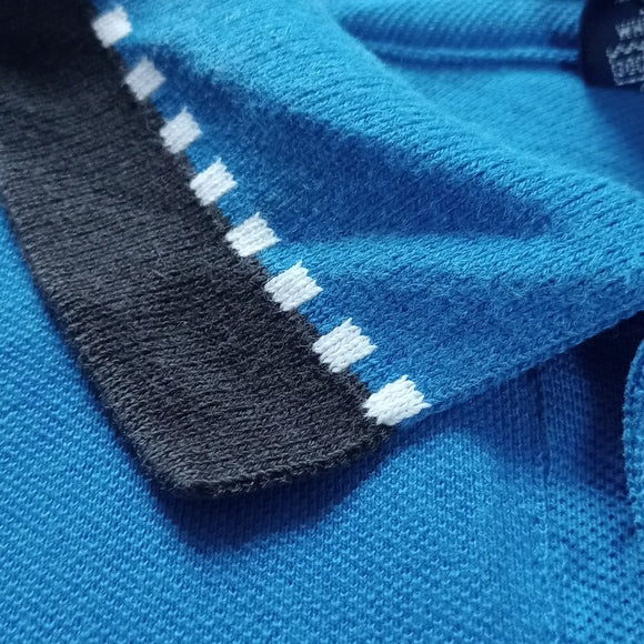 Vintage 90s CarQuest Racing Colour Block Polo Shirt Embroidered