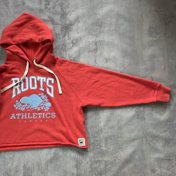 Roots Athletic Canada Crop Top Style Sweater