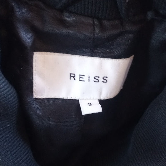 REISS WOOL JACKET BUTTON UP RN114836 14.8.026.20