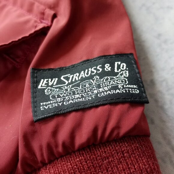 Levi's Maroons Windbreaker Jacket