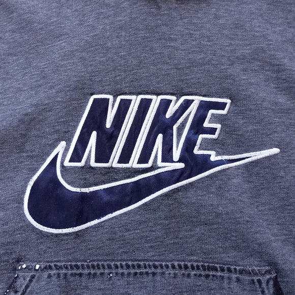 Vintage Y2K Nike Logo Distressed Essential Pullover Hoodie