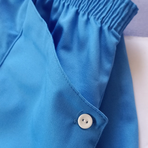 Vintage 80s ACE OF HEARTS By Par Cedar Blue Essential Shorts