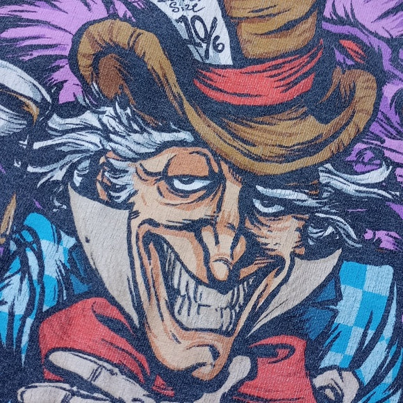 Liquid Blue Alice In Wonderland Don't You Know We're All Mad Here T-Shirt
