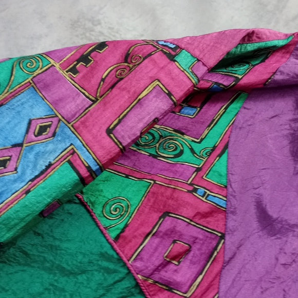 Women's Vintage 90s Funk Aunt Viv Windbreaker Jacket