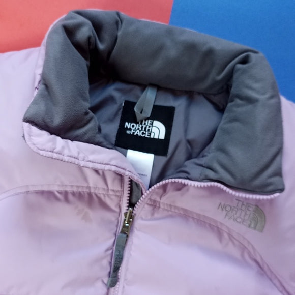 The North Face 700 Down Purple Puffer Jacket