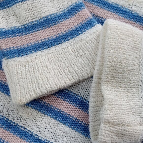 Vintage Striped Turtle Neck Sweater GLENAYA KITTENS