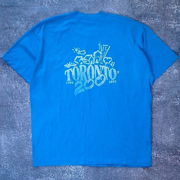 Vintage 1993 GRENADIAN BUILDING TORONTO SINGLE STITCH T-Shirt