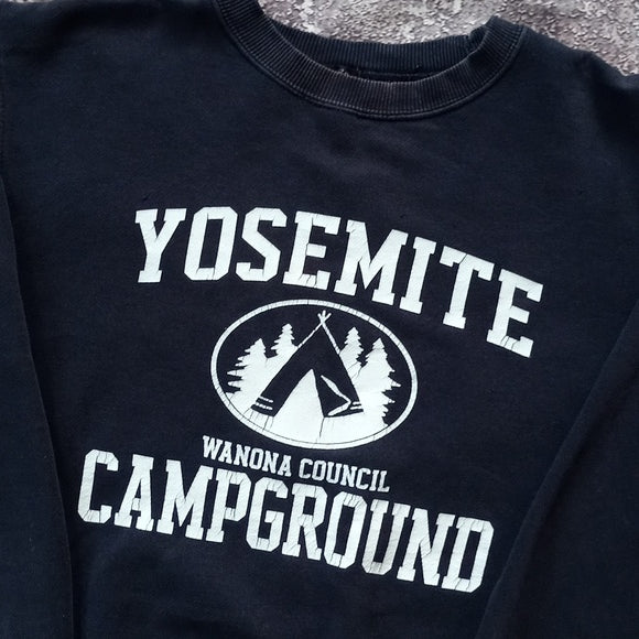 Vintage YOSEMITE Wawona Council Campground Crewneck Sweater Farwest