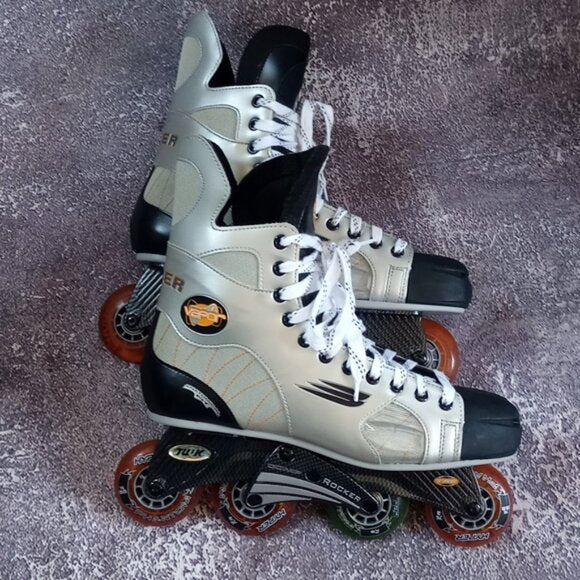 Bauer Vapor Agility Inline Roller Hockey Skates Tuuk Rocker Size 12R